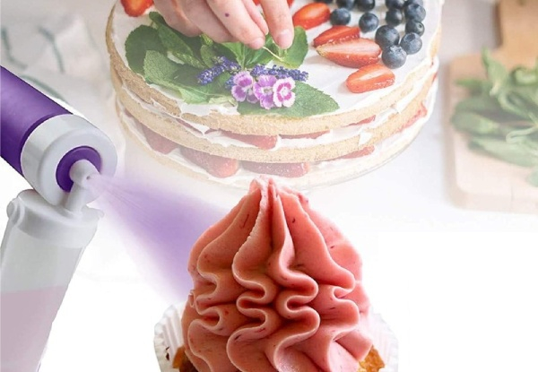 Manual Cake Airbrush with Four-Piece Spray Tube