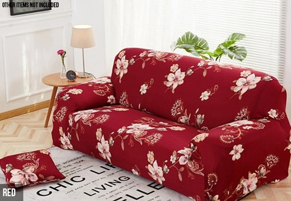 One-Seat Stretch Sofa Furniture Cover - Six Colours & Option for Two-Seat or Three-Seat Available with Free Delivery