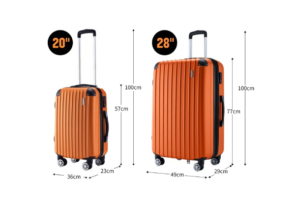 Luggage Suitcase Set • GrabOne NZ