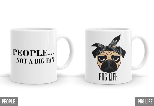 Bespoke Art Graphic Mugs - 20 Styles Available