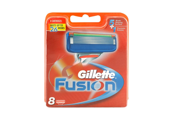 Eight-Pack of Gillette Fusion Blades