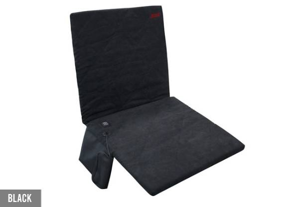 USB Heated Foldable Camping Chair Pad - Three Colours Available