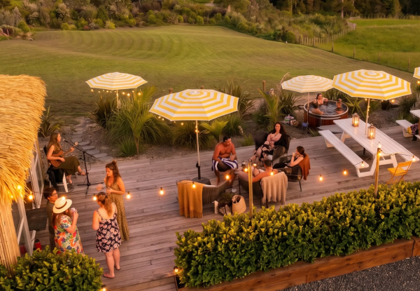 Private Hot Tub Experience for Two People for 60-Minutes at Tiki Beach - Option for Four People