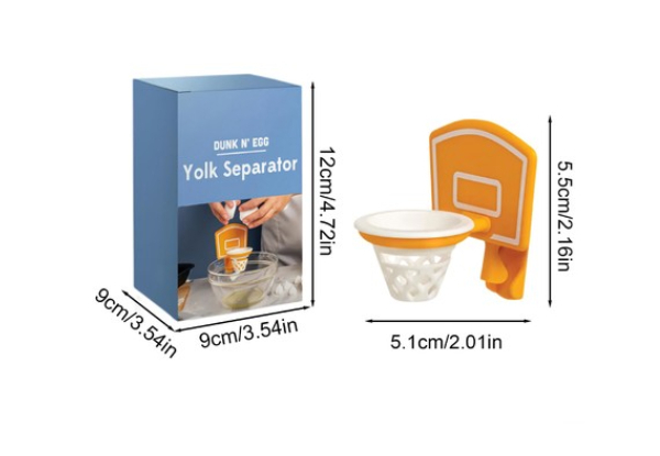 Novelty Dunk Egg Yolk Separator