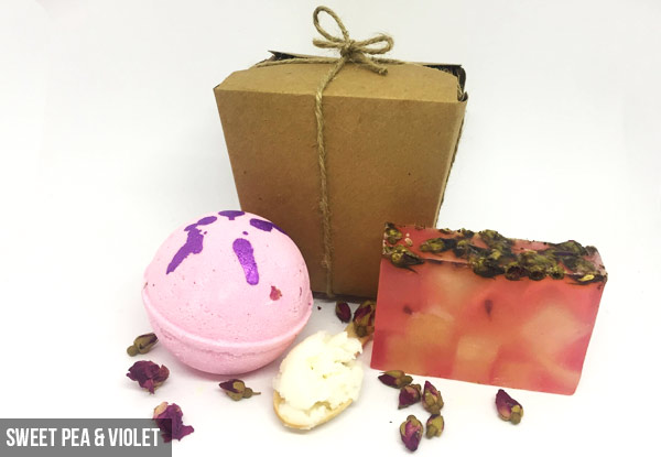 New Zealand Made Bath Bomb & Soap Gift Set - Eight Scents Available