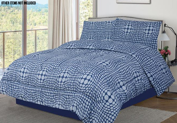 Three-Piece Comforter Set - Four Styles & Two Sizes Available