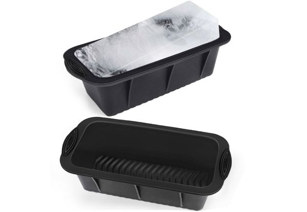 Two-Piece Large Ice Cube Moulds - Available in Two Colours & Option for Four-Piece