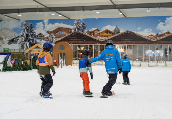 Learn to Ski or Snowboard the Right Way Three-Lesson Beginner Package at Snowplanet