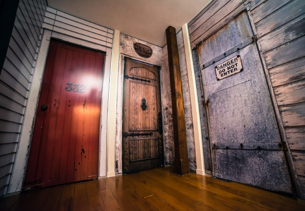 Entry to New Zealand's Number One Escape Room - Options for up to Six People