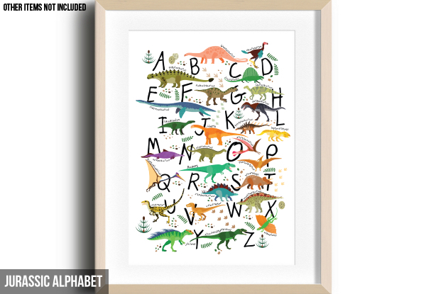 Nursery Wall Art Print - Two Sizes & Eight Designs Available