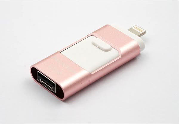 32GB USB Flash Drive for iPhone/PC - Four Colours Available