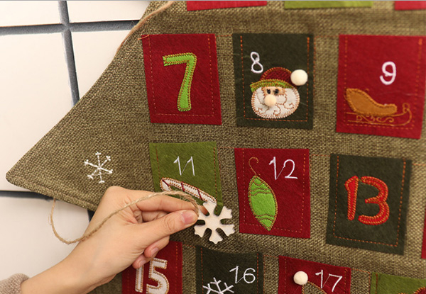 Christmas Countdown Calendar with Free Delivery