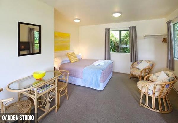Two-Night Waiheke Escape for Two People incl. Breakfast Basket, Spa Use & Two-Course Meal at Charlie Farleys - Options for up to Six People