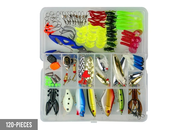 Fishing Lures Kit for Freshwater & Saltwater - Four Options Available