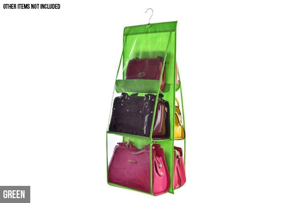 Hanging Handbag Organiser - Four Colours Available