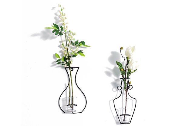 Nordic Minimalist Hanging Wall Vase Planter - Five Options Available