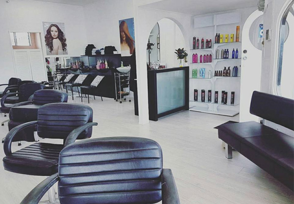 Formaldehyde-Free Keratin Treatment Package incl. Shampoo, Blow-Dry, GHD Finish & 15% Off Next Visit & Products - Option to incl. Brow Tidy