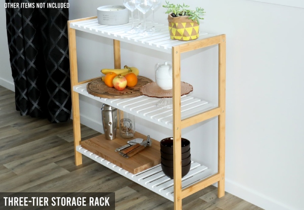 Liberty Vita Three-Tier Shelf - Option for Three-Tier Storage Rack