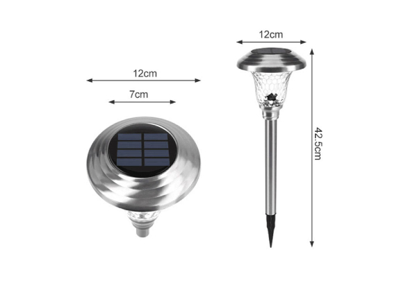 Four-Pack Solar Path Light - Available in Two Colours