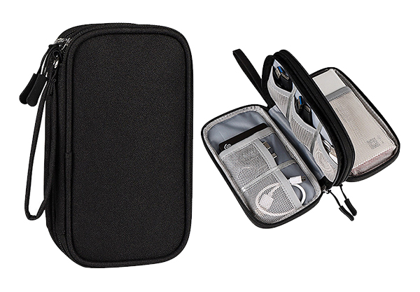 Travel Portable Cable Organiser - Three Colours Available