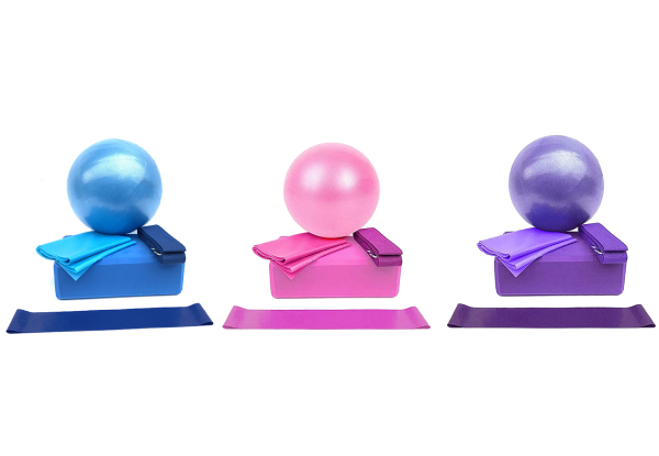 Five-Piece Yoga Set - Three Colours Available
