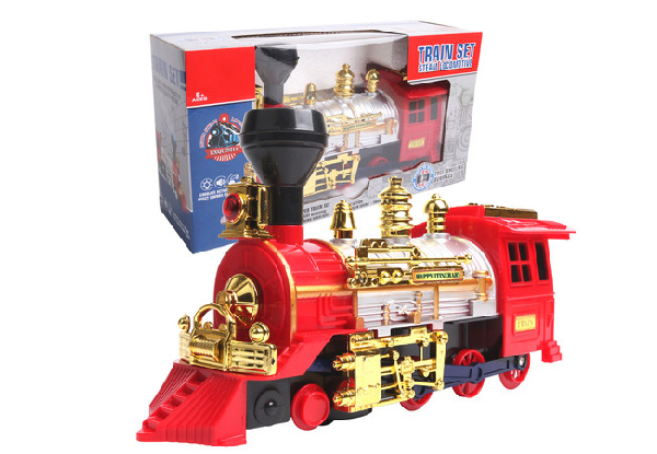 Electric Steam Engine with Smoke, Light & Sound