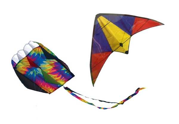 Stunt Kite - Two Designs Available & Option for Two
