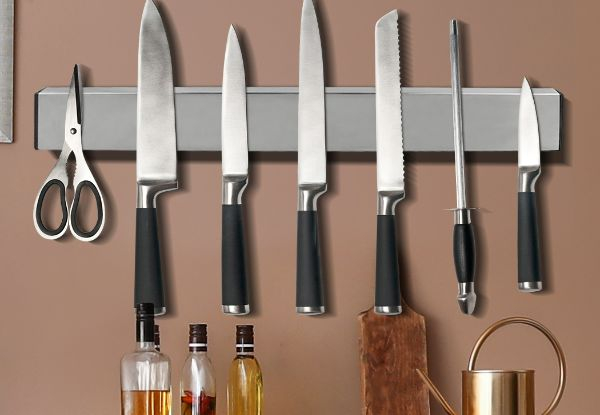 Toque Magnetic Wall Mounted Knife Holder - Two Sizes Available