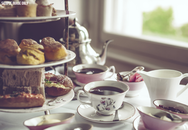 European High Tea for Two People incl. Tea or Coffee - Option to incl. Bubbles