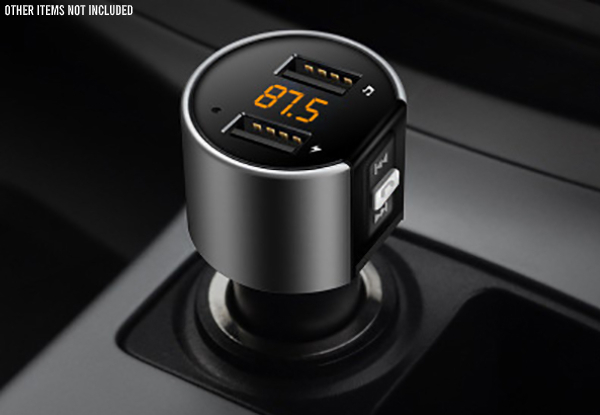 Wireless Bluetooth Car Kit FM Transmitter