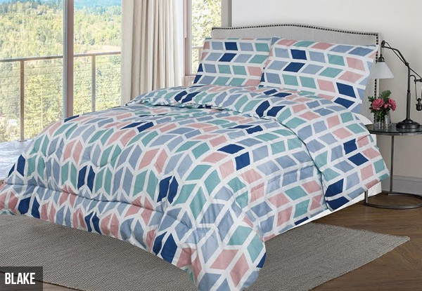 Three-Piece Queen Comforter Set - Option for King Available