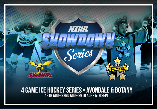 Single Entry Ticket to One of Four NZIHL Games Showdown Series