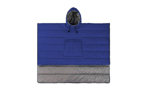 Wearable Hooded Blanket for Camping - Four Colours Available