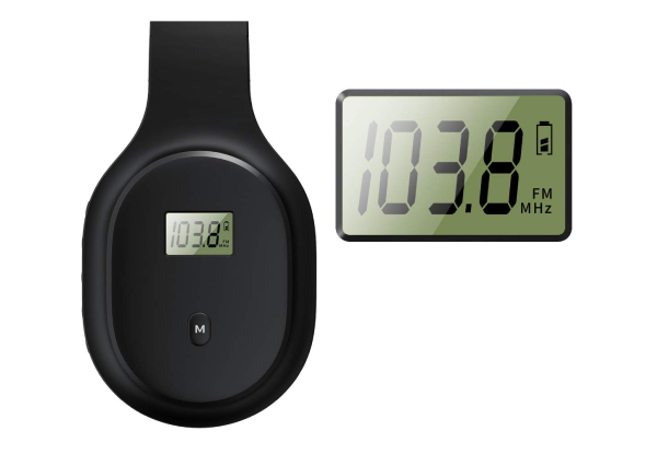 Rechargeable Wireless FM Radio Headphones