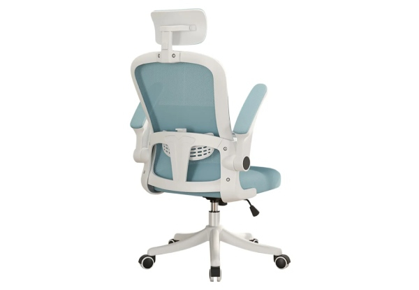 Ergonomic Swivel Office Chair with Movable Armrests
