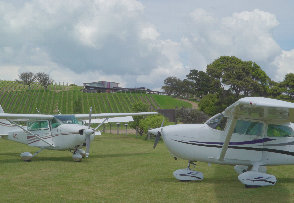 Waiheke Island Scenic Flight - Family Deal for Two Adults & One Child - Option for 45-Minute Flight