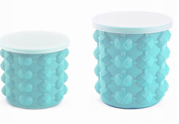 Silicone Ice Bucket - Two Sizes & Option for  Two-Pack Available