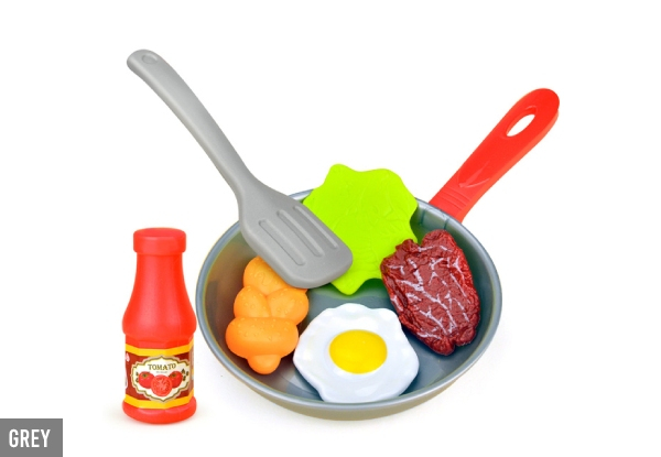 Eight-Piece Kids Kitchenware Play Set - Two Colours Available