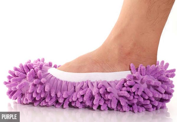 Mop Slippers - Five Colours Available