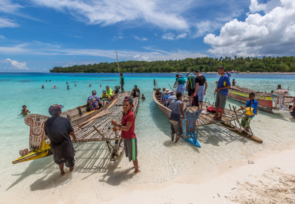 Per-Person, Twin-Share 12-Night Fly/Stay/Cruise to New Guinea Islands Aboard Pacific Dawn in an Inside Cabin incl. Return Airfares, Pre/Post Accommodation, Meals & Entertainment - Options for Oceanview or Balcony Cabin