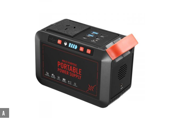 Portable Solar Powered Generator Range - Three Options Available