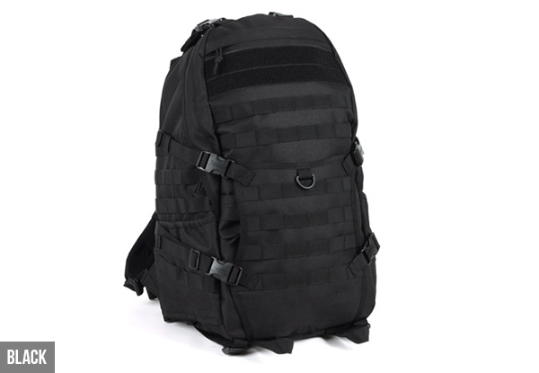 Water Resistant Tactical Hiking Backpack - Three Colours Available