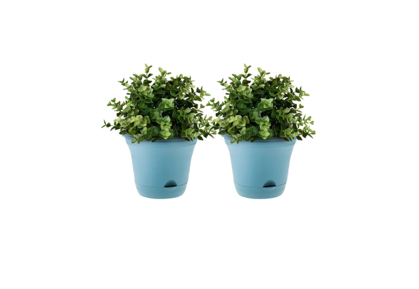 Two-Pack Self-Watering Planter - Two Colours Available & Option for Three-Pack