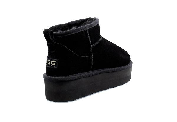 Ugg Roughland High Platform Water-Resistant Unisex Ultra-Mini Suede Sheepskin Boots - Available in Two Colours & Six Sizes