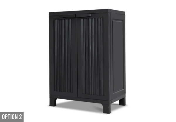 Outdoor Storage Cabinet - Five Options Available