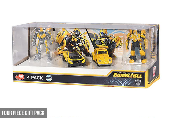 Four-Piece Transformers Model Gift Pack - Options for VW & Robot Model or VW RC Car Model Available