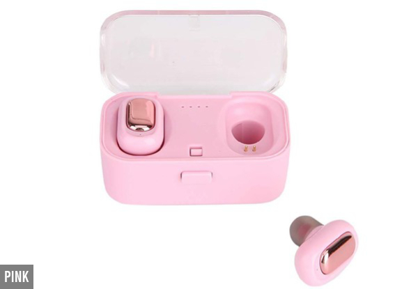 Wireless Bluetooth 5.0 Earphones - Three Colours Available & Option for Two