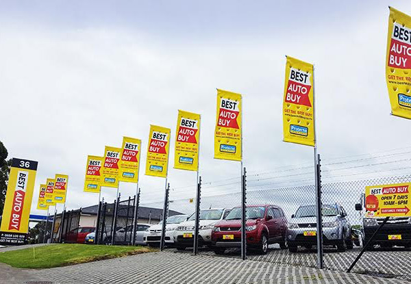 $500 Voucher for Any Car at Best Auto Buy in Four Locations - Auckland, Wellington, Christchurch & Hastings