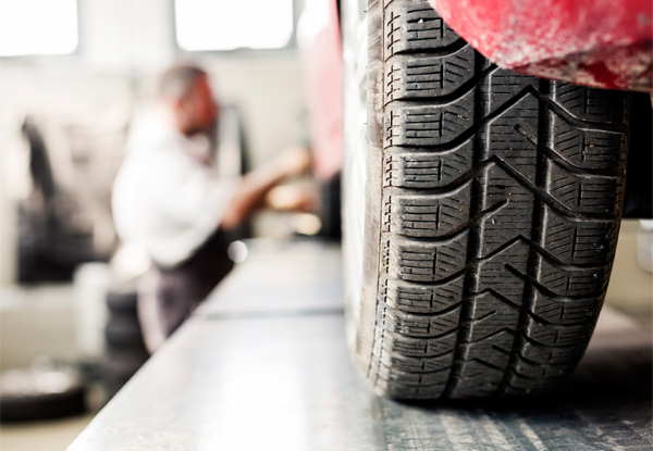 $45 for a Wheel Alignment & Rotation