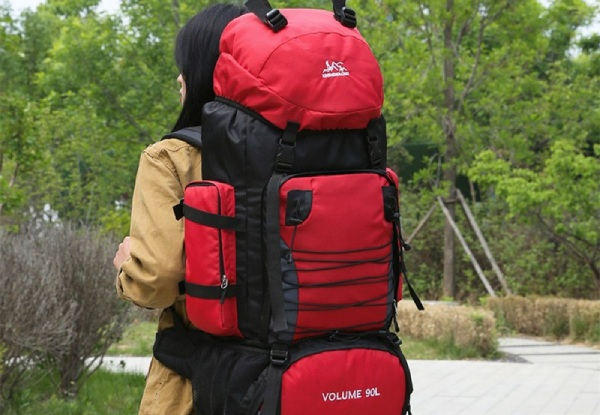 90L Hiking Pack Bag - Four Colours Available